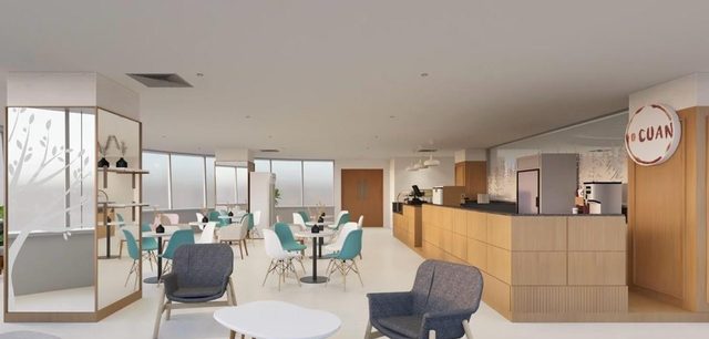 Lounge Kantor Baramulti Group — custom furniture & interior oleh Logica.Space