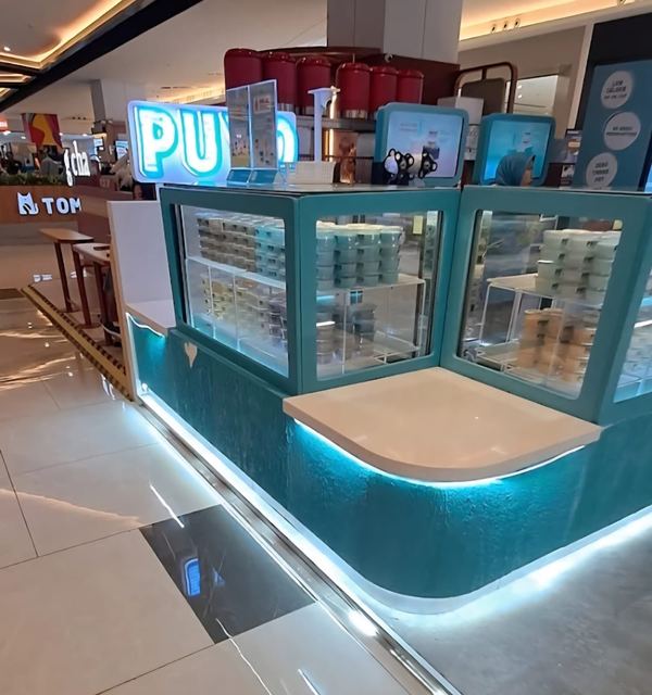 Puyo Galaxi Mall Bekasi — custom furniture & interior oleh Logica.Space