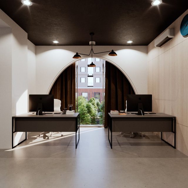 Kantor Satria Dewa Lake View — custom furniture & interior oleh Logica.Space