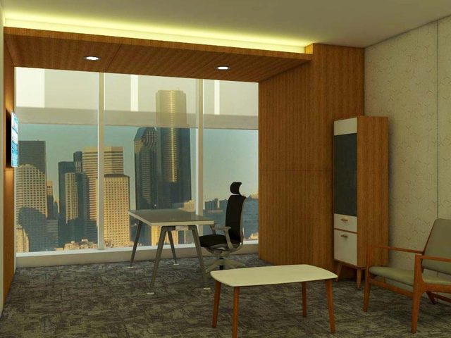 Kantor Sudirman Bywalk Lantai 5 — custom furniture & interior oleh Logica.Space